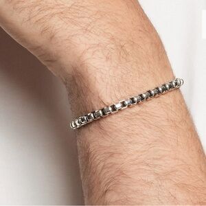 David Yurman Men’s Box Chain Bracelet